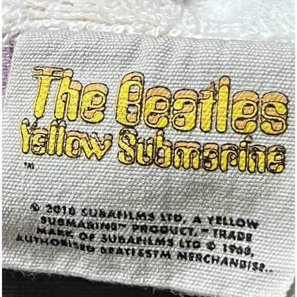 The Beatles Yellow Submarine Slowtide Plush Cotton Beach Towel  Licensed EUC - Picture 10 of 12